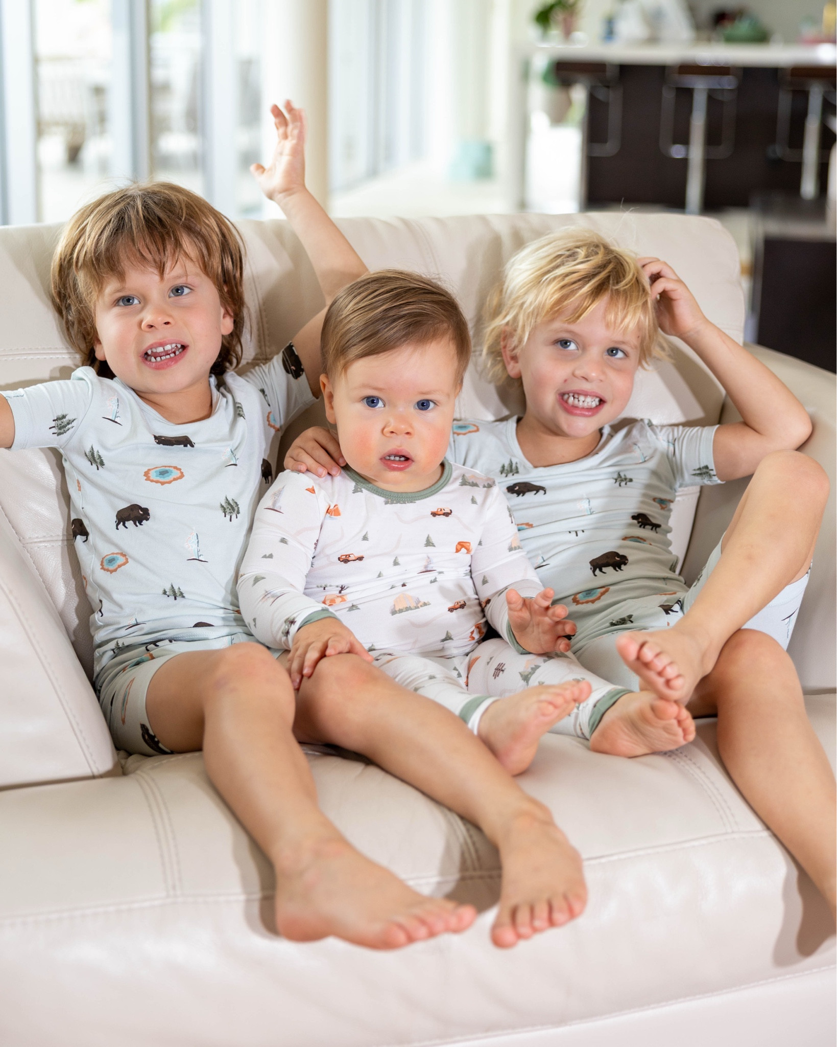 Pajama Party! The boys are loving these adorable pjs that are perfect for the summer!💕 

#LTKBaby #LTKFamily #LTKSeasonal