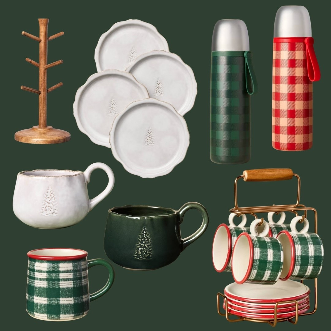 Dreaming about our hot cocoa bar this year. A travel thermos for refills while driving around looking at Christmas lights 😍

#LTKSeasonal #LTKHome