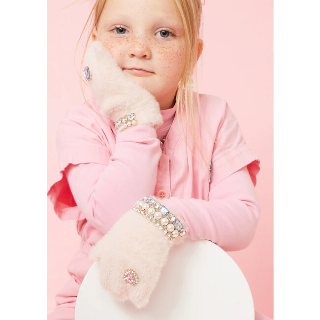 Cotton Candy Jeweled Gloves | Maisonette
