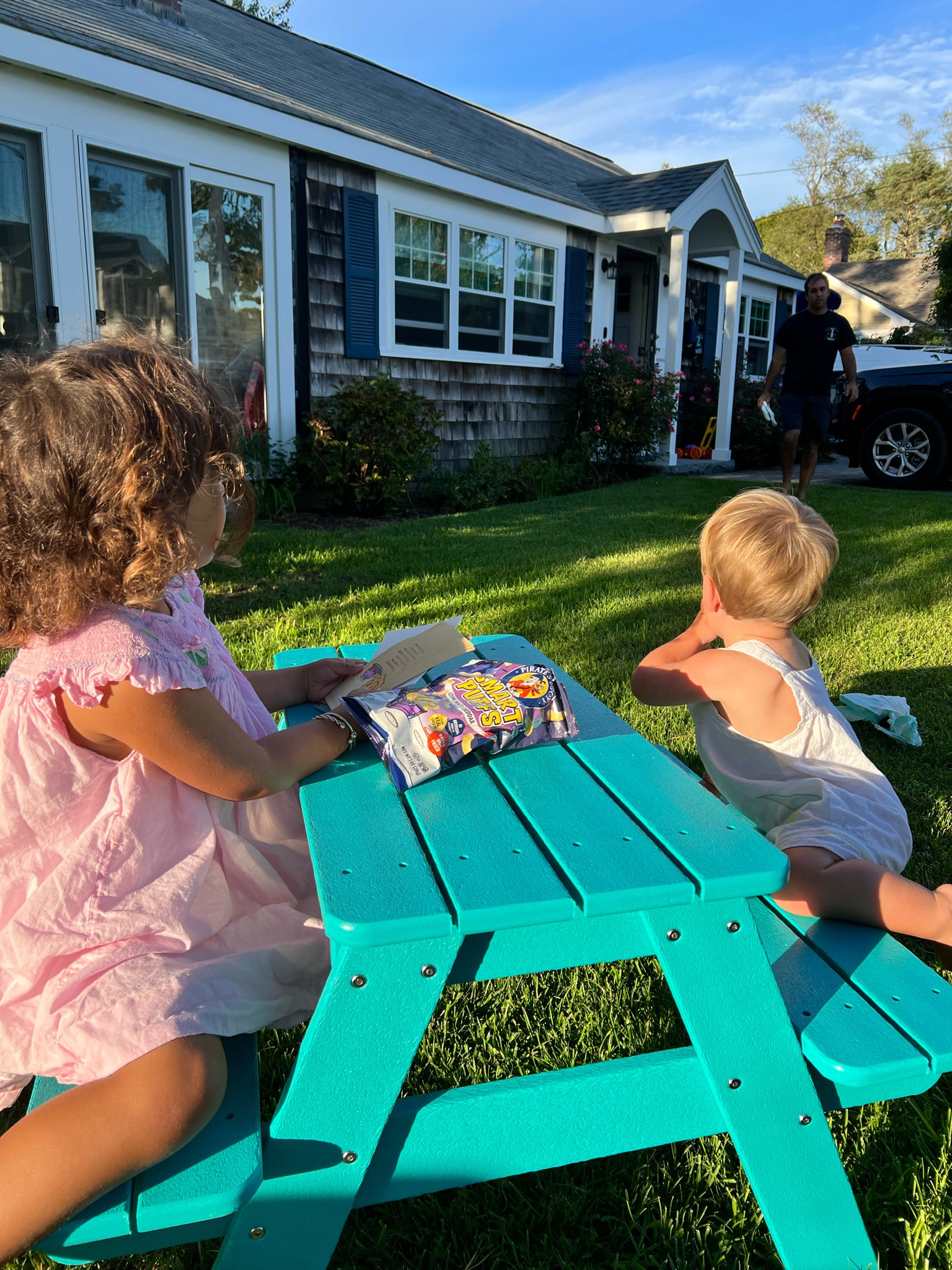 Kids picnic table. Kids gift. Toddler gift . Outdoor gift 
