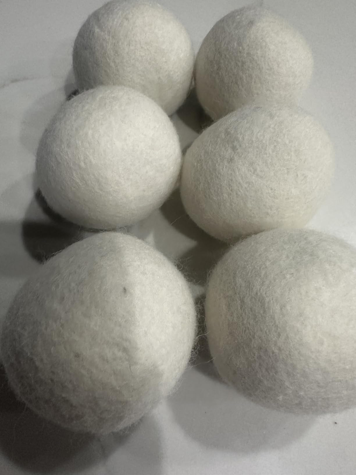 GroundLuxe Premium New Zealand Wool Dryer Balls - 6-Pack, 100% Organic, Hand-Felted, Reusable, Re... | Amazon (US)