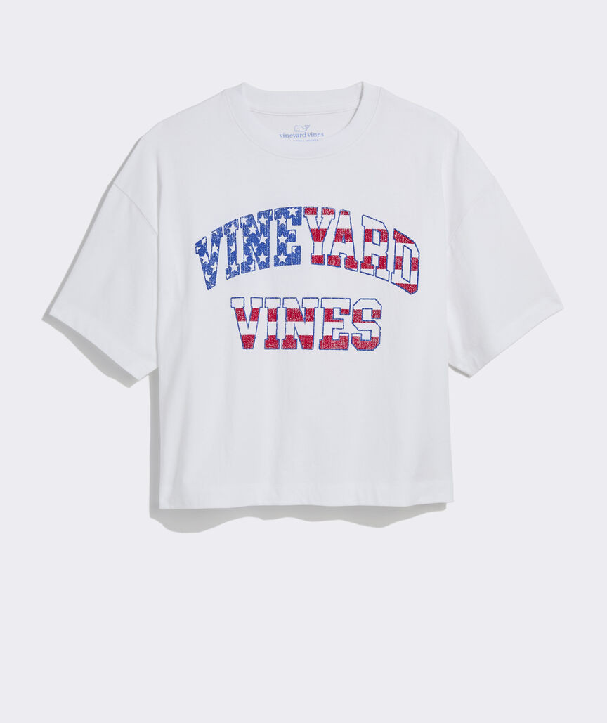 Women's VV USA Boxy Tee | vineyard vines