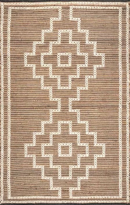 Natural Luisa Tuareg 8' x 10' Area Rug | Rugs USA