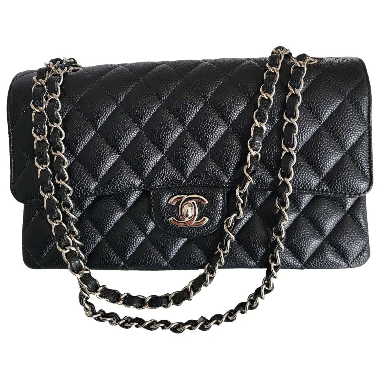 Trendy cc flap en cuir sac à main Chanel Noir en Cuir - 37267113 | Vestiaire Collective (Global)