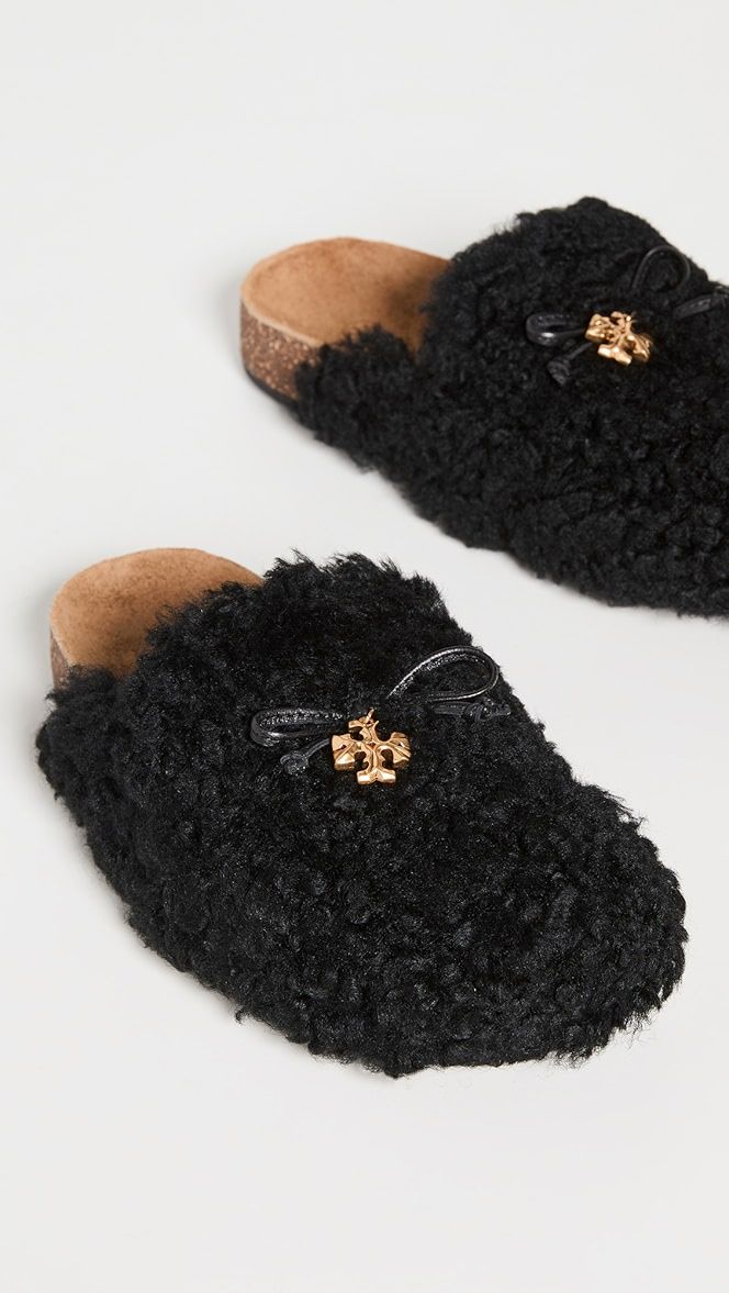 Tory Charm Mammoth Mules | Shopbop