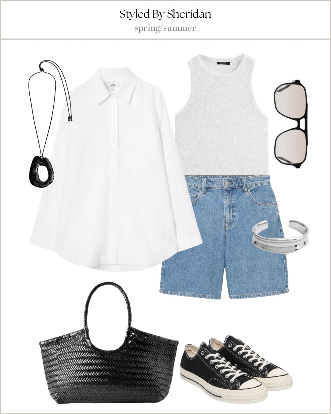 Denim shorts outfit idea 💡 

#LTKsummer #LTKshoes #LTKstyletip