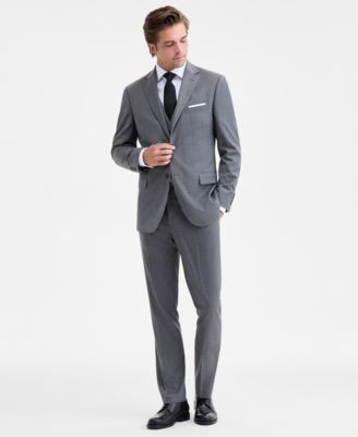 Men's Modern-Fit Vested Nested Suit | Macy's