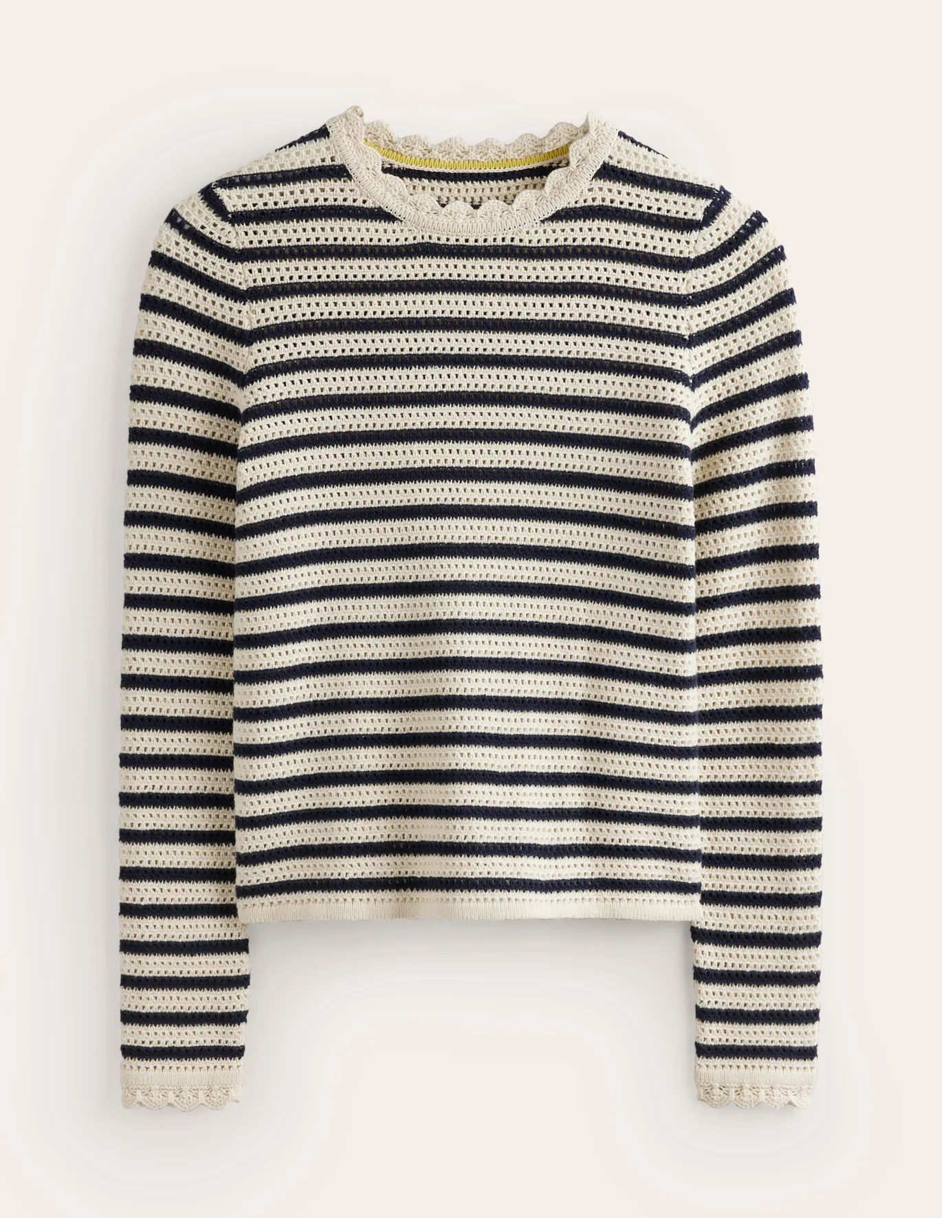 Textured Scallop Sweater | Boden (US)
