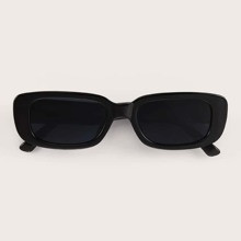 1pair Acrylic Irregular Frame Fashion Glasses | SHEIN