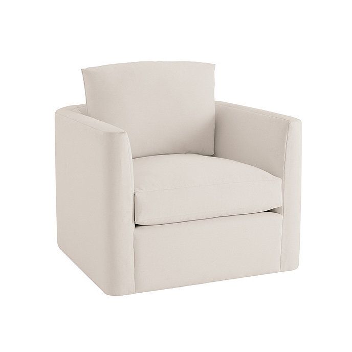 Kerstin Custom Upholstered Swivel Chair | Ballard Designs, Inc.