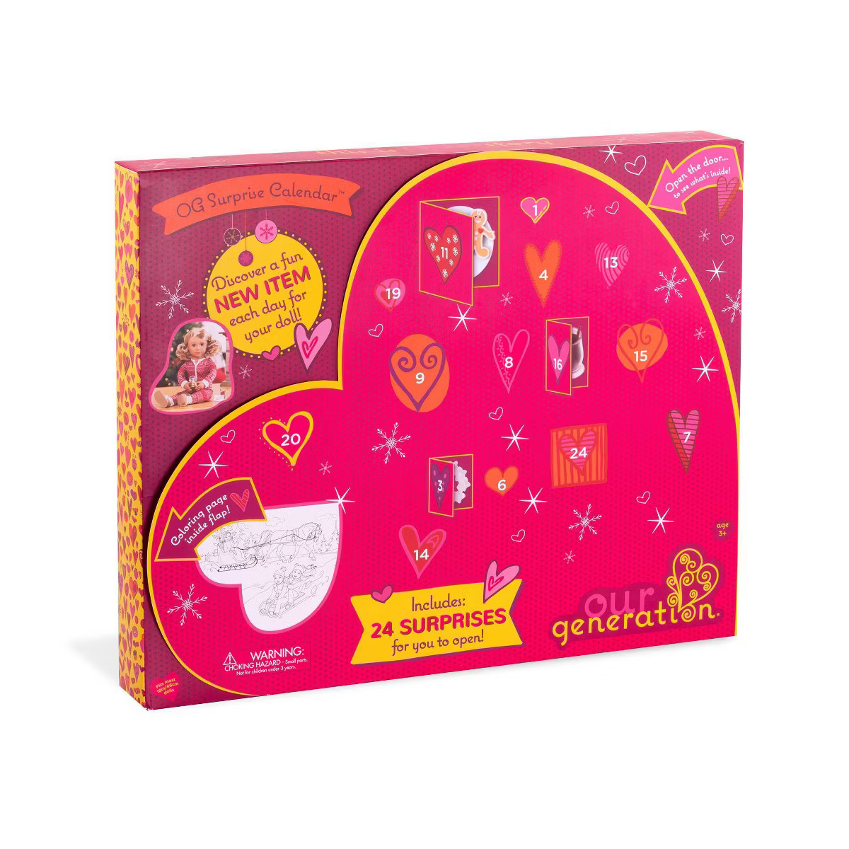 Our Generation Holiday Surprise Advent Calendar for 18" Dolls | Target