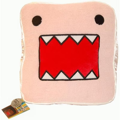 License 2 Play Inc Domo Pink Face 12" Plush Pillow | Target