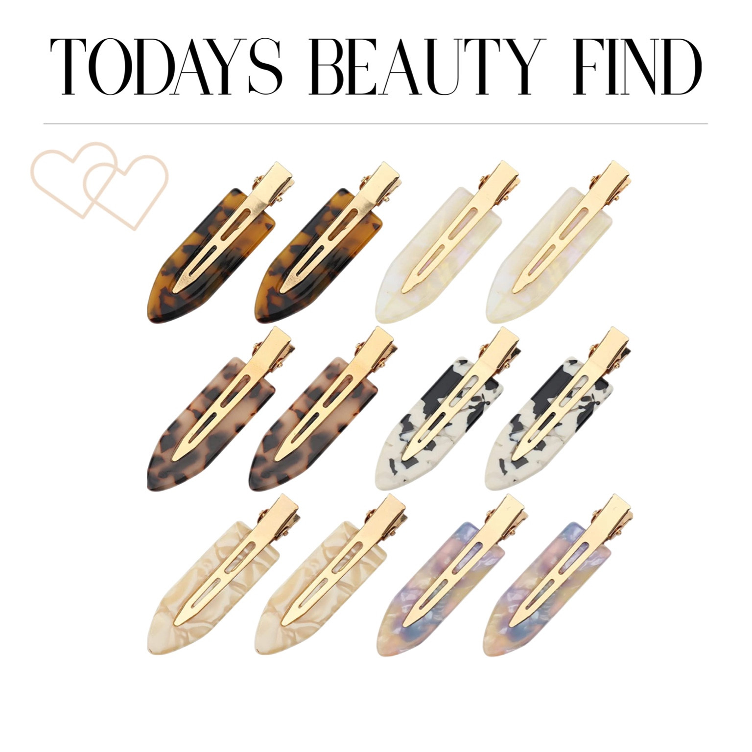 Hair Clips | Todays beauty find 

#LTKbeauty #LTKunder50