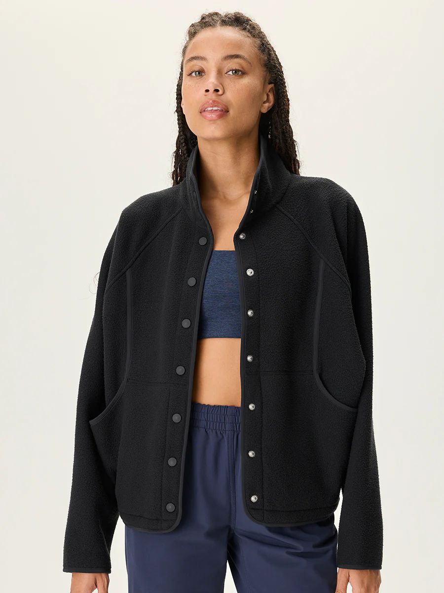 RecFleece Snap JacketA Heart | Outdoor Voices