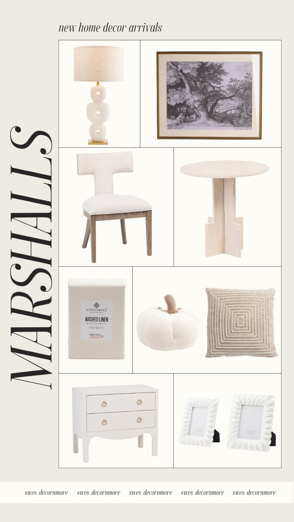  Love these new home decor arrivals from Marshalls! Refresh your space with neutral throw pillows, chic dining chairs, cozy linen sheets, and the cutest crochet pumpkins. Perfect for Halloween! 

#LTKStyleTip #LTKSeasonal #LTKHome