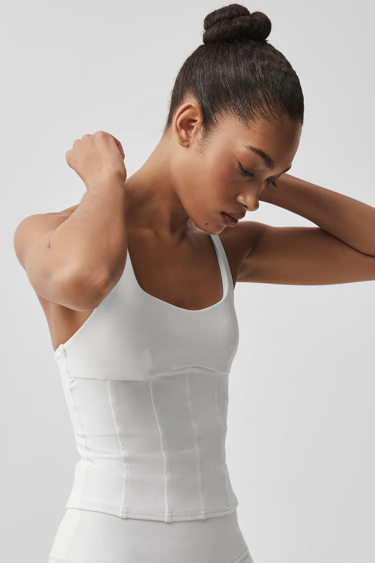 Airbrush Sparks Fly Corset Tank | Alo Yoga (US)