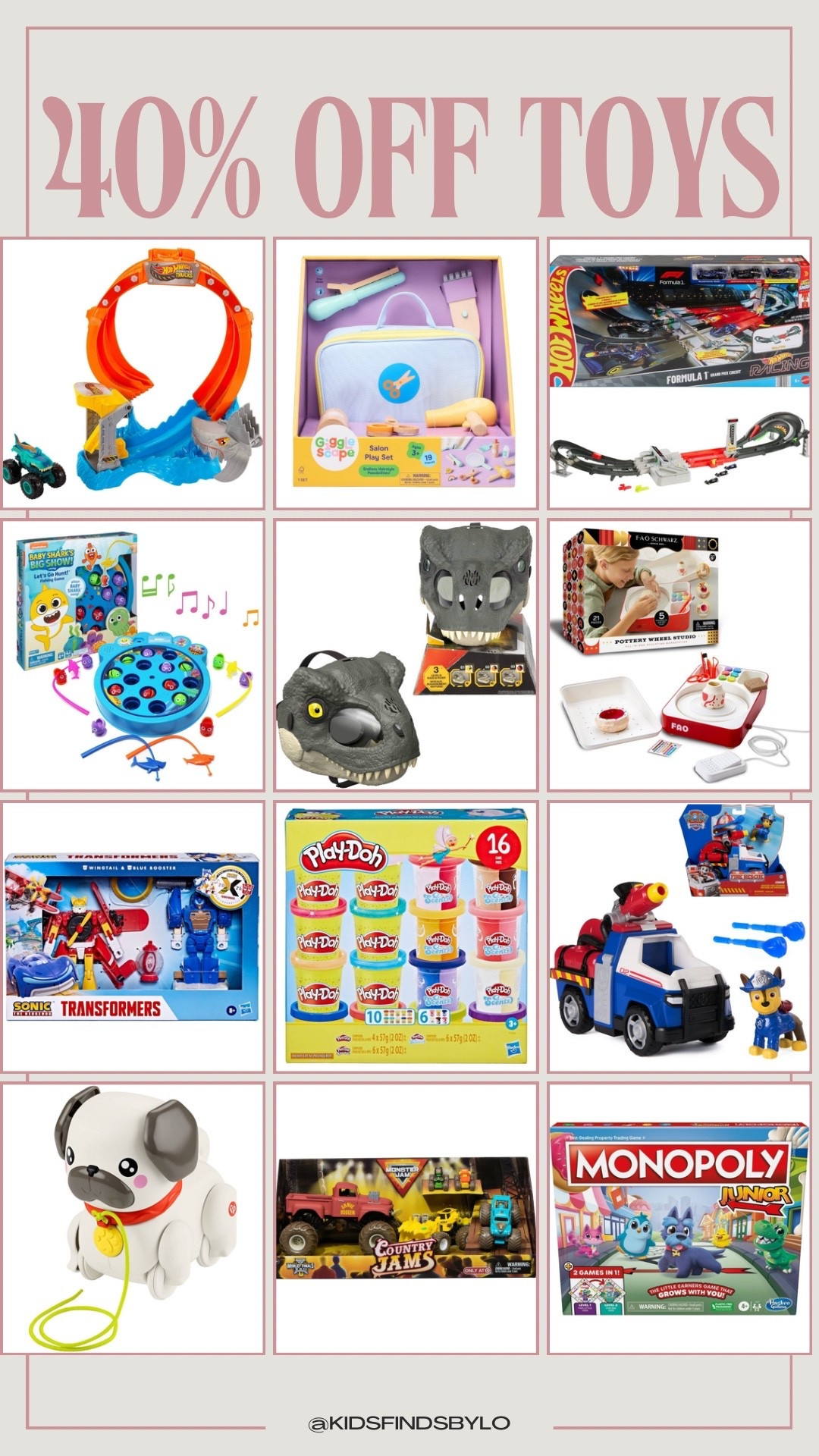 40% off toys & games at Target! 🎉

#LTKSaleAlert #LTKKids #LTKGiftGuide