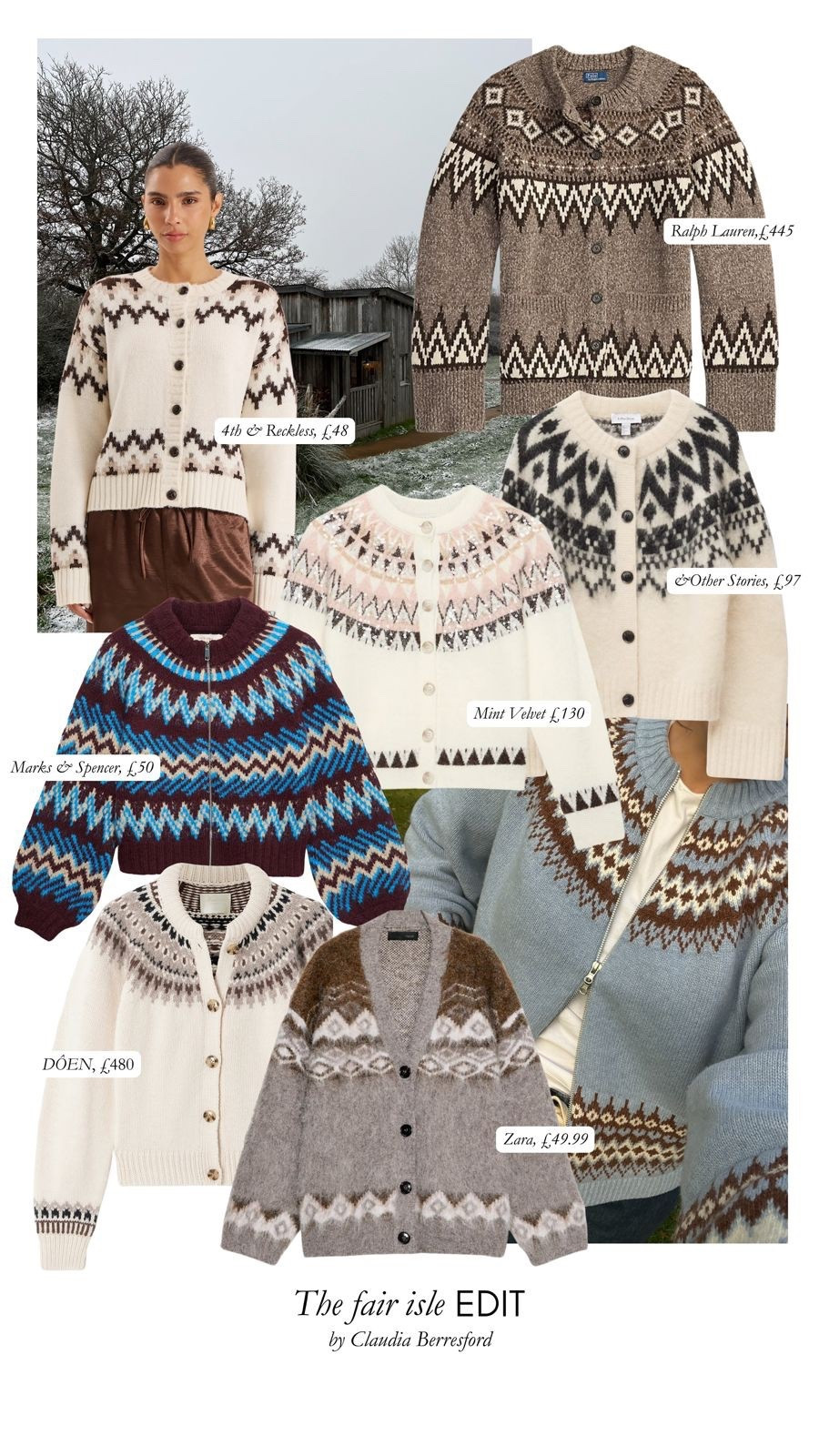 The Fairisle edit 🤎

Knitwear, cardigan, Christmas jumper, crew neck#LTKautumn 

#LTKuk #LTKwinter