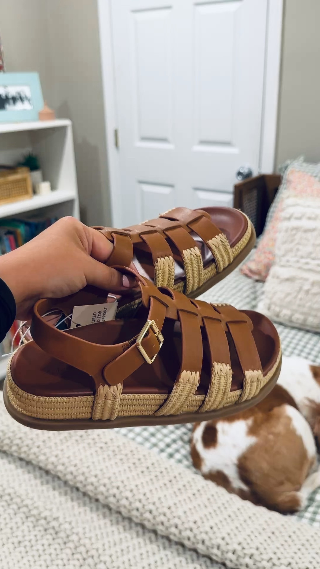 sandals: fit true to size // wearing a 5 

 