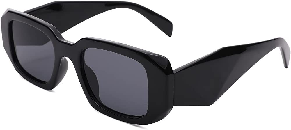 Pro Acme Retro 90s Rectangle Sunglasses for Women & Men, Y2K Vintage Small Square UV400 Protectio... | Amazon (US)