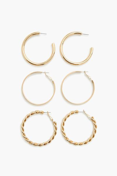 Twisted Hoop Earring Set | Forever 21