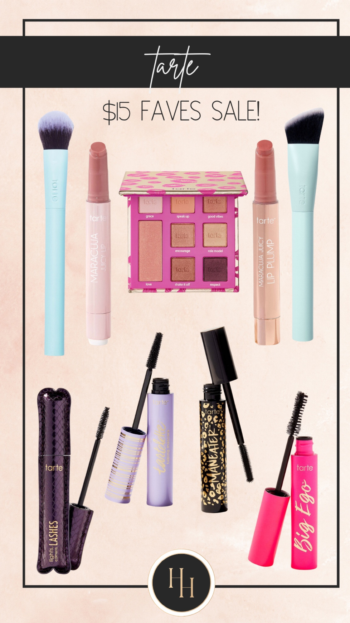 Tarte
S10 faves on sale!
You can use my code NICHOLE for products not part of this sale for 15% off

Beauty, Sale alert, tarte, mascara, lipgloss, eyeshadow, makeup brushes, style tip 

#LTKFind #LTKSale #LTKbeauty