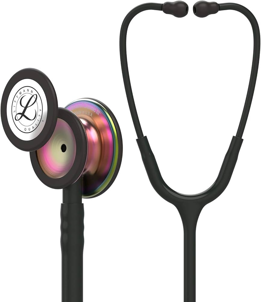3M Littmann Classic III Monitoring Stethoscope, 5870, More Than 2X as Loud*, Weighs Less**, Stain... | Amazon (US)
