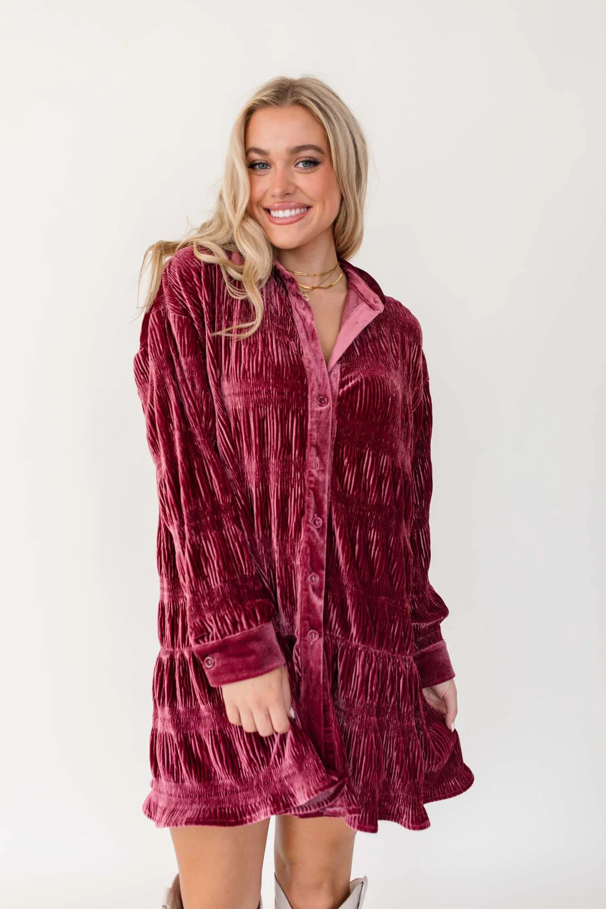 Kensley Button Down Dress | The Post