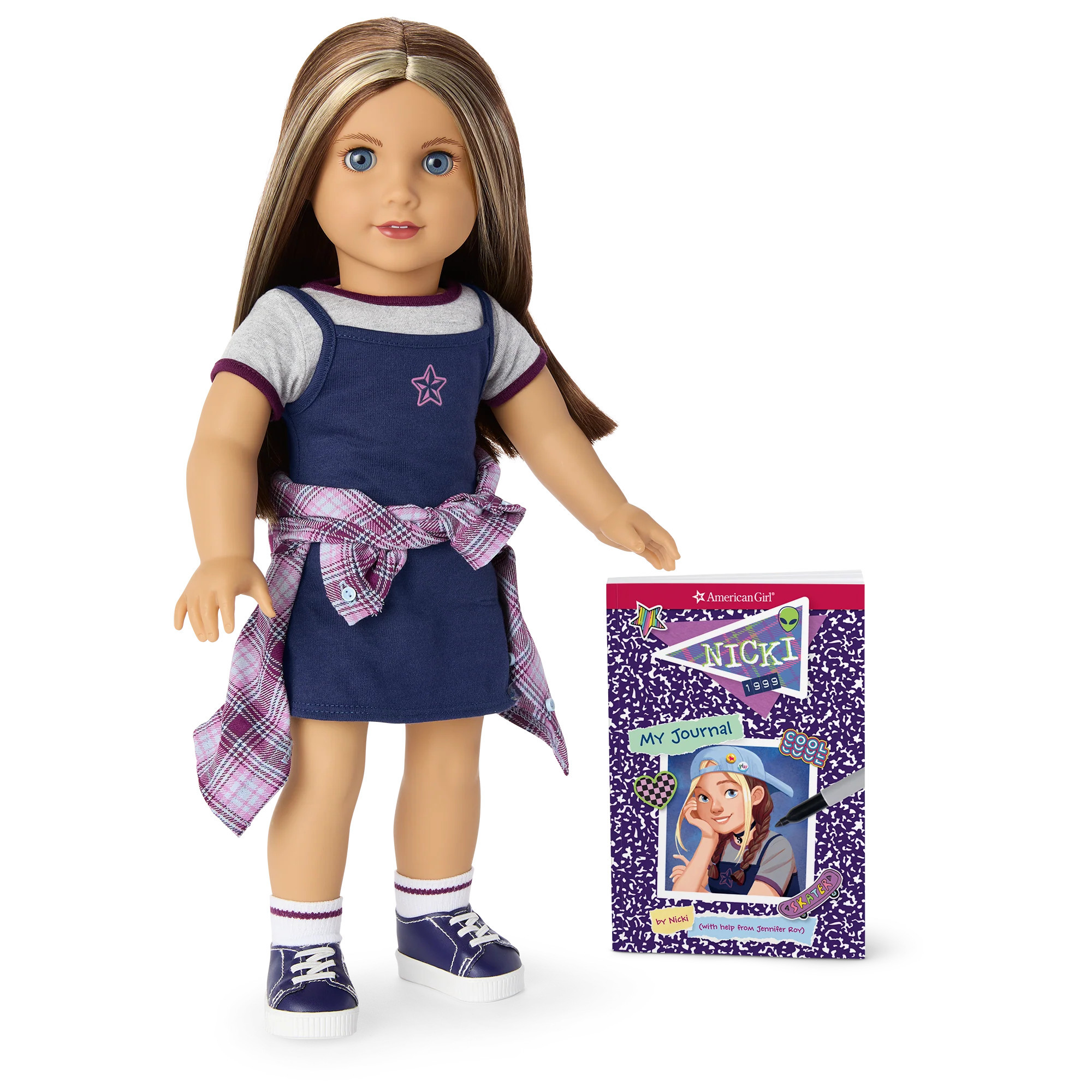 Nicki™ 18-inch Doll & Journal (Historical Characters) | American Girl