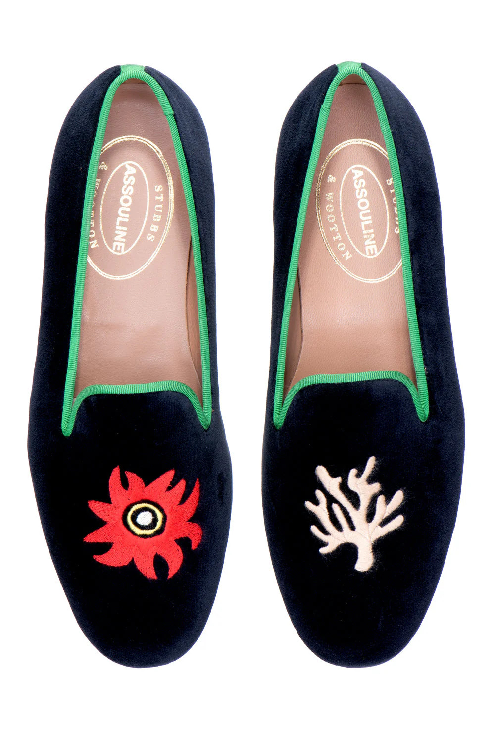 Assouline Amalfi to Capri Slipper in Blue | Over The Moon