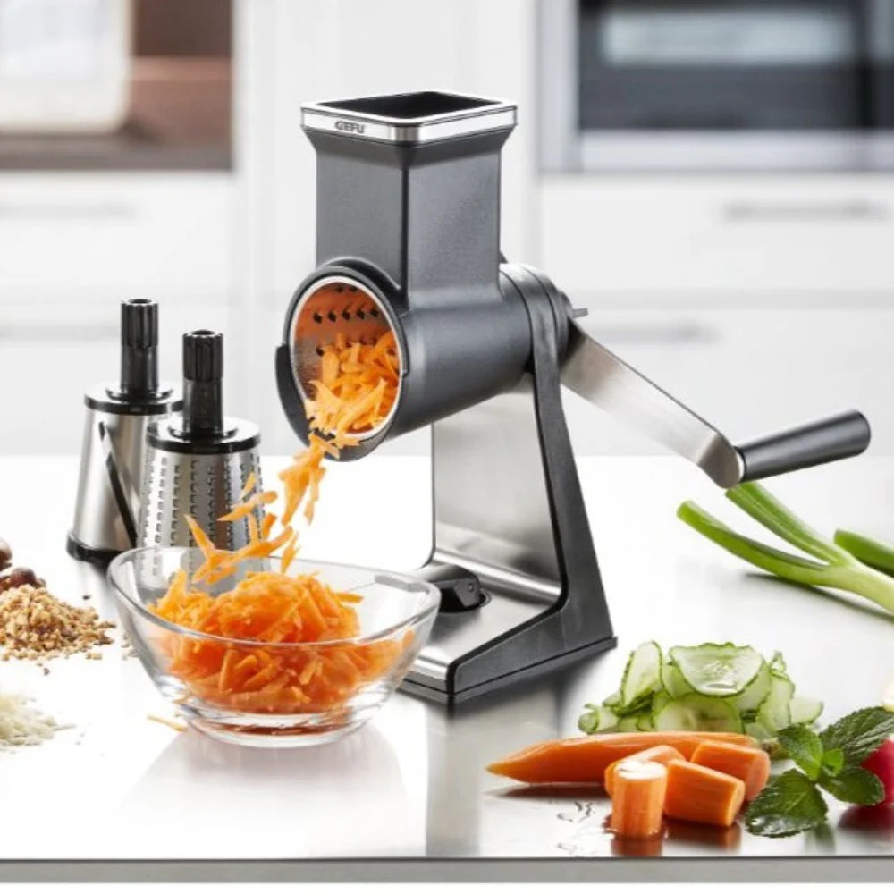 Gefu Transforma Rotary Grater with 3 Drums | Sabavi Home