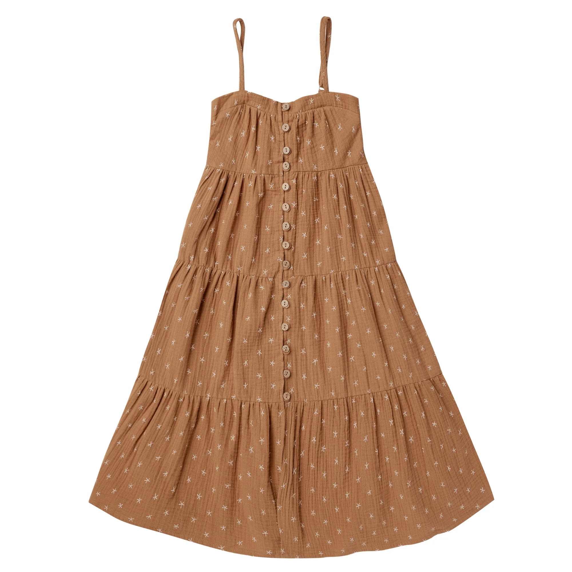 Rylee & Cru Tiered Maxi Dress, Stars | SpearmintLOVE