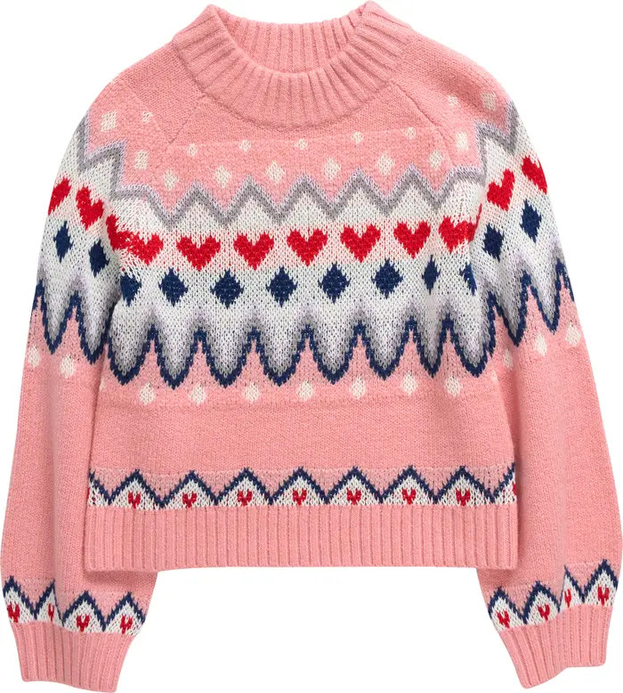Tucker + Tate Kids' Fair Isle Mock Neck Sweater | Nordstrom | Nordstrom