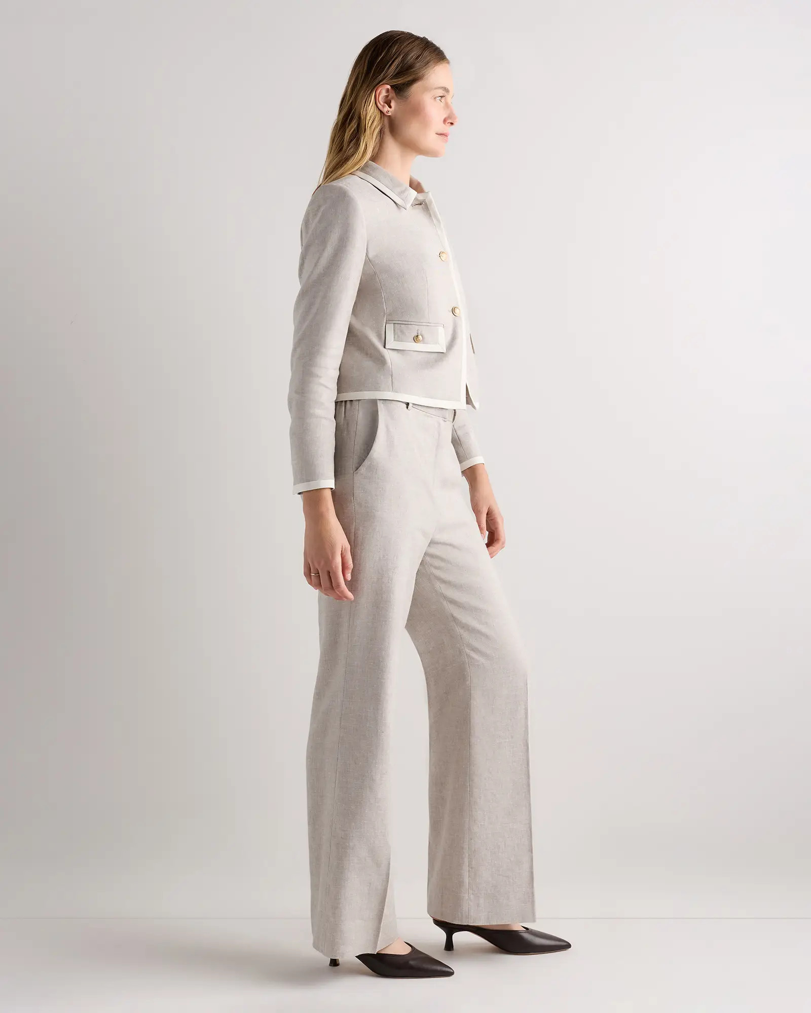 European Stretch Linen Trouser | Quince