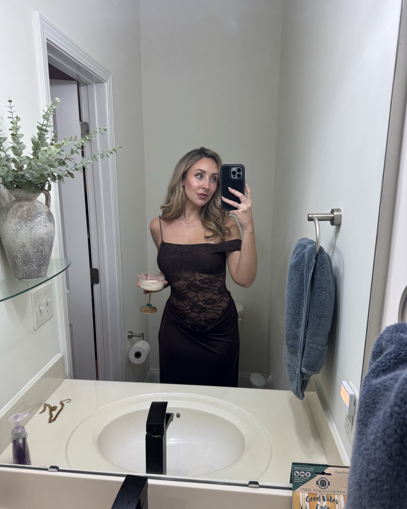 last minute amazon purchase and it arrived 30 minutes before my event! soft, comfy, has a bodysuit attachment and high slit. it was perfect and under $50!

#LTKstorytime #LTKWedding