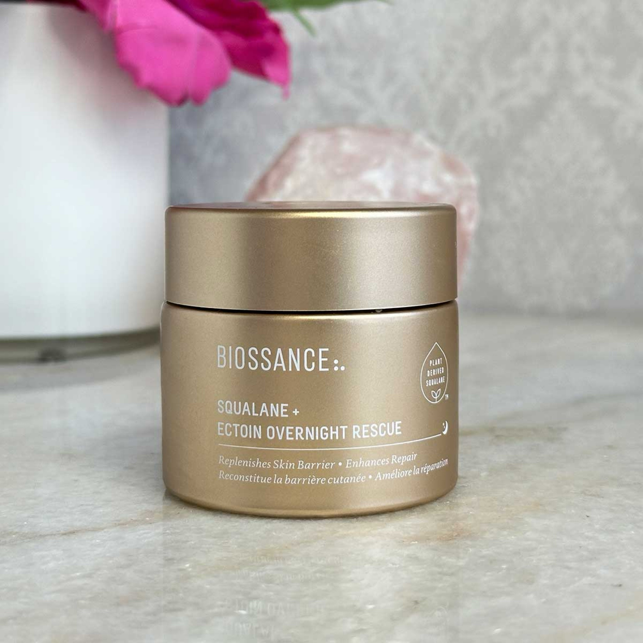 #ad

Ectoin is THE hot new ingredient in skincare, and it's the bacteria byproduct you didn’t know your skin needed. Ectoin is found in single celled bacteria around the world in harsh environments, it is an anti-stress molecule that helps the bacteria survive and even thrive despite the challenges. 

Ectoin helps skin hold on to water, increasing the skin's moisture content. It also prevents transepidermal water loss, keeping moisture in the skin and helping the skin’s barrier function.  The skin’s barrier function is critical for smooth, glowy skin! 
 
This new moisturizer from @Biossance (you can buy it at @Sephora) also features Squalane and peptides, to further support barrier function, reduce inflammation and make skin smoother, improving texture and elasticity.
 
It is a pretty thick cream, but it isn’t sticky or heavy. It actually functions a lot like a lighter moisturizer, sinking into the skin pretty quickly.  I use it after my other treatment products in my nightly routine, including my eye treatment and serums. The next morning my skin is soothed and very soft, no more dry patches for my makeup to stick to!

What nighttime skincare routine changes have you made recently?


#Sephora #BiossancePartner #Skincare 

#LTKover40 #LTKbeauty #LTKfindsunder100