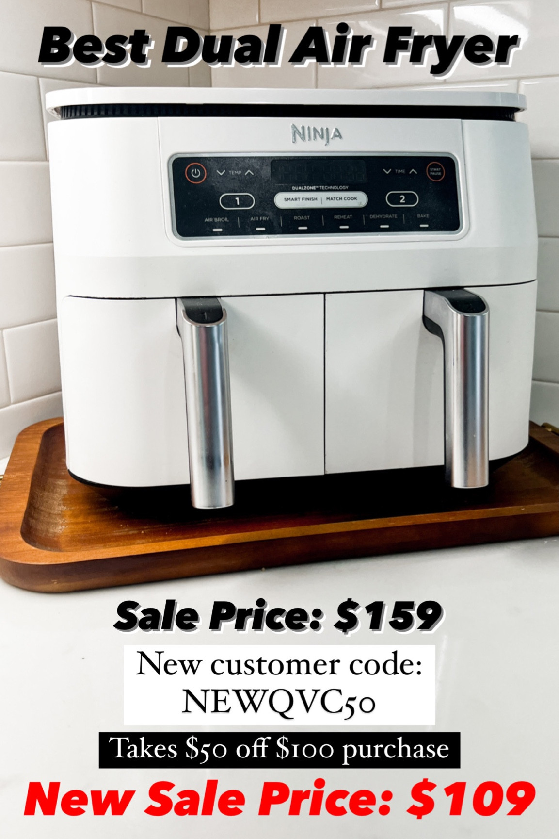 New customer code is active today only. 
NEWQVC50 for $50 off $100 #ad @qvc #loveqvc 

Or try this one if the one above expired:
NEWQVC30 - $30 off $60+


#LTKstyletip #LTKsalealert #LTKSeasonal