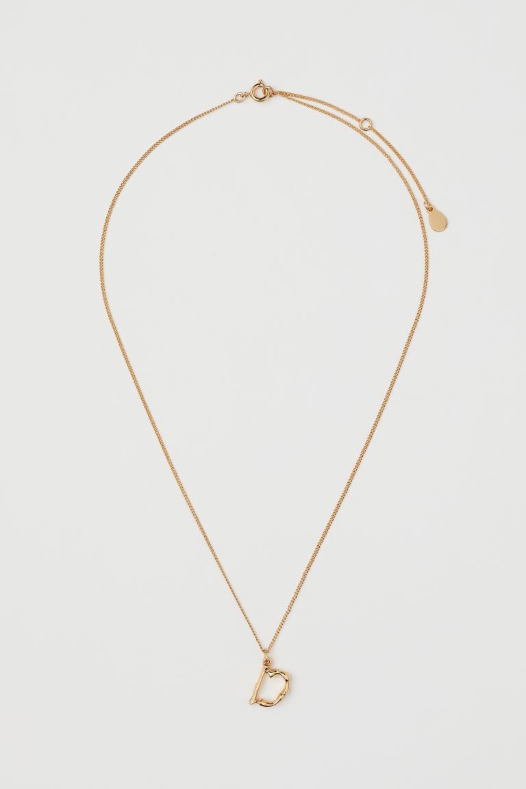 Gold-plated Pendant Necklace | H&M (US + CA)