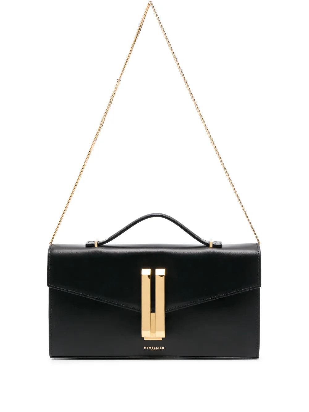 DeMellier Vancouver Leather Clutch Bag - Farfetch | Farfetch Global