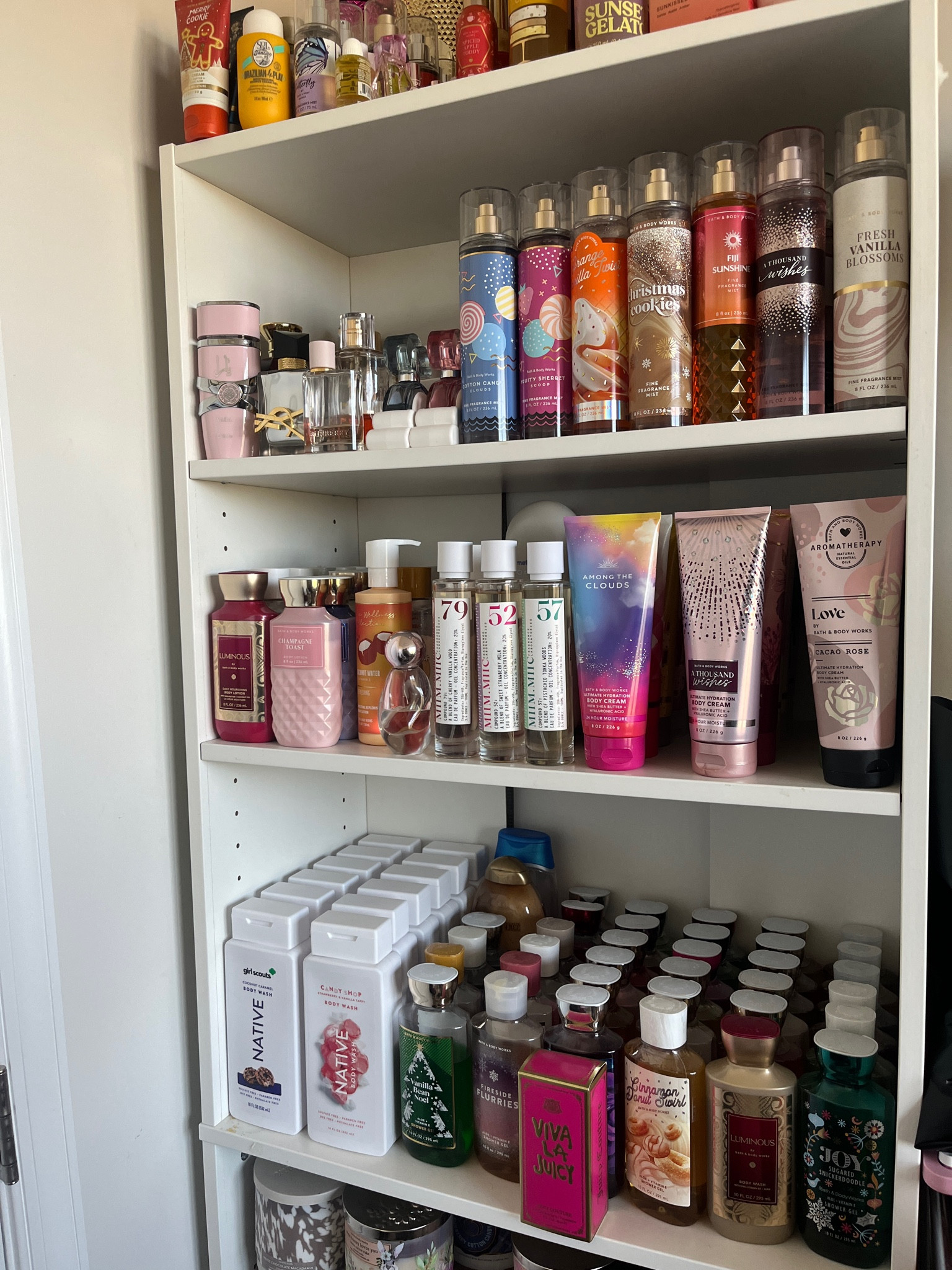 My favorite Target bookshelf used to hold my body care products

#LTKxTarget #LTKhome
