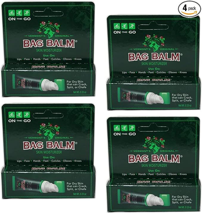 Bag Balm - 0.33 Ounce On-the-Go Tube (4-Pack) | Amazon (US)