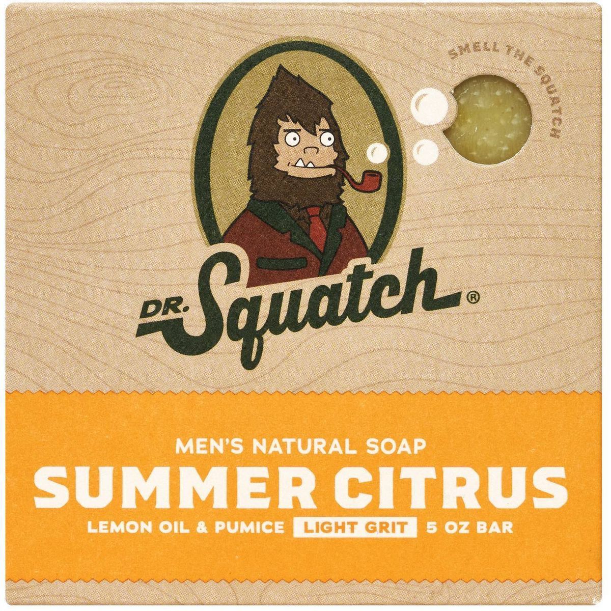 DR. SQUATCH Men's All Natural Bar Soap - Summer Citrus - 5oz | Target