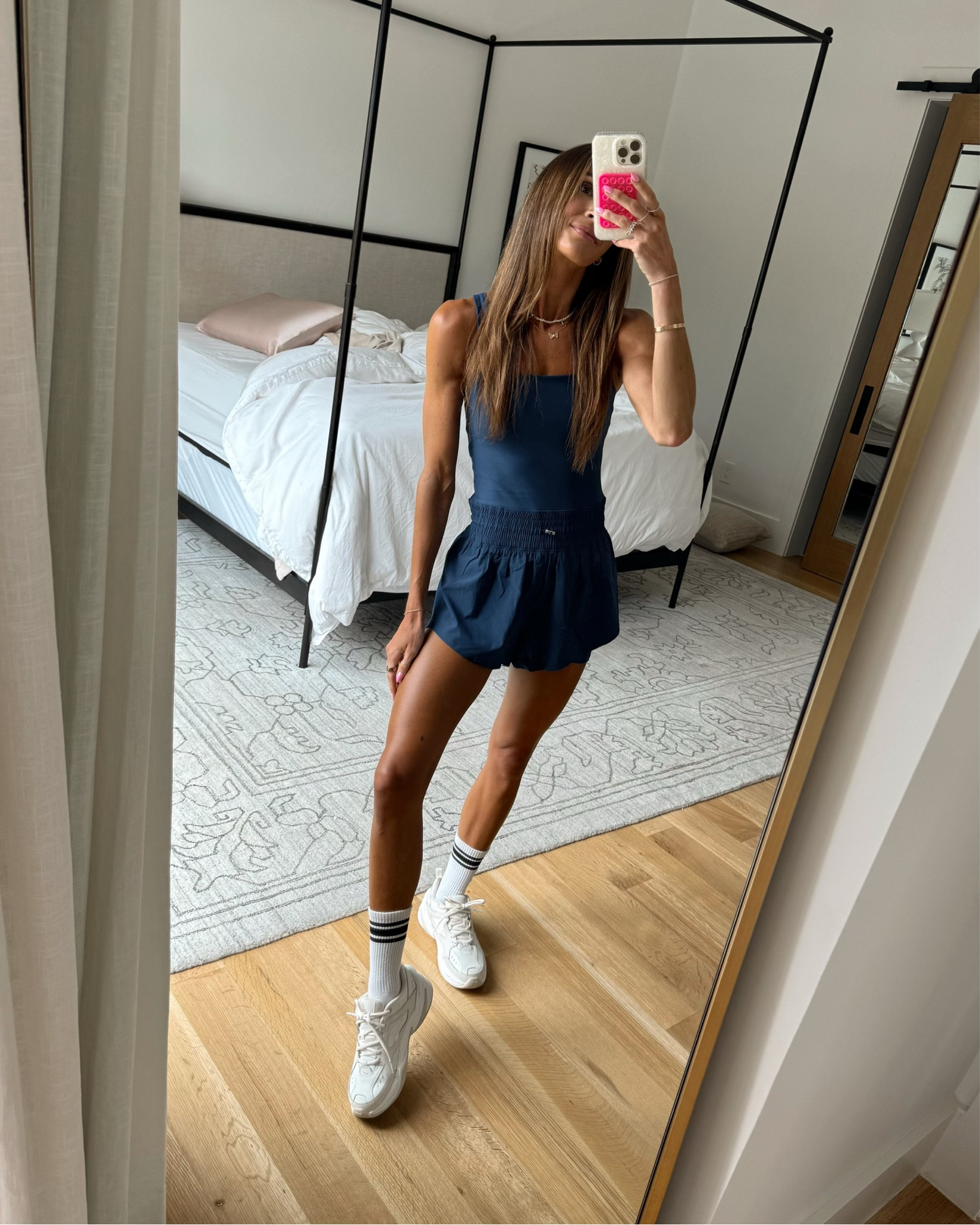 the most flattering + comfy romper! 💙25% off today! wearing size small 

#LTKSaleAlert #LTKFitness