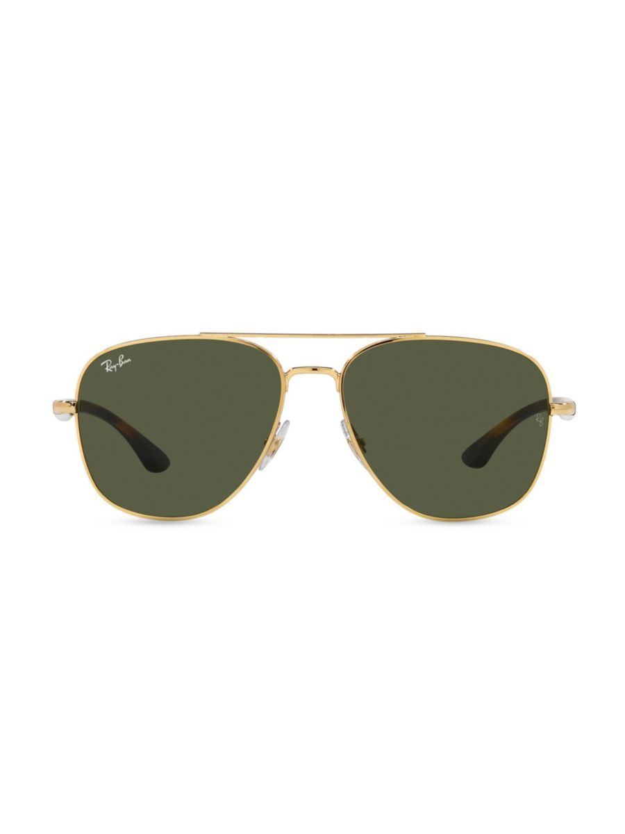 RB3683 Metal Square Sunglasses | Saks Fifth Avenue