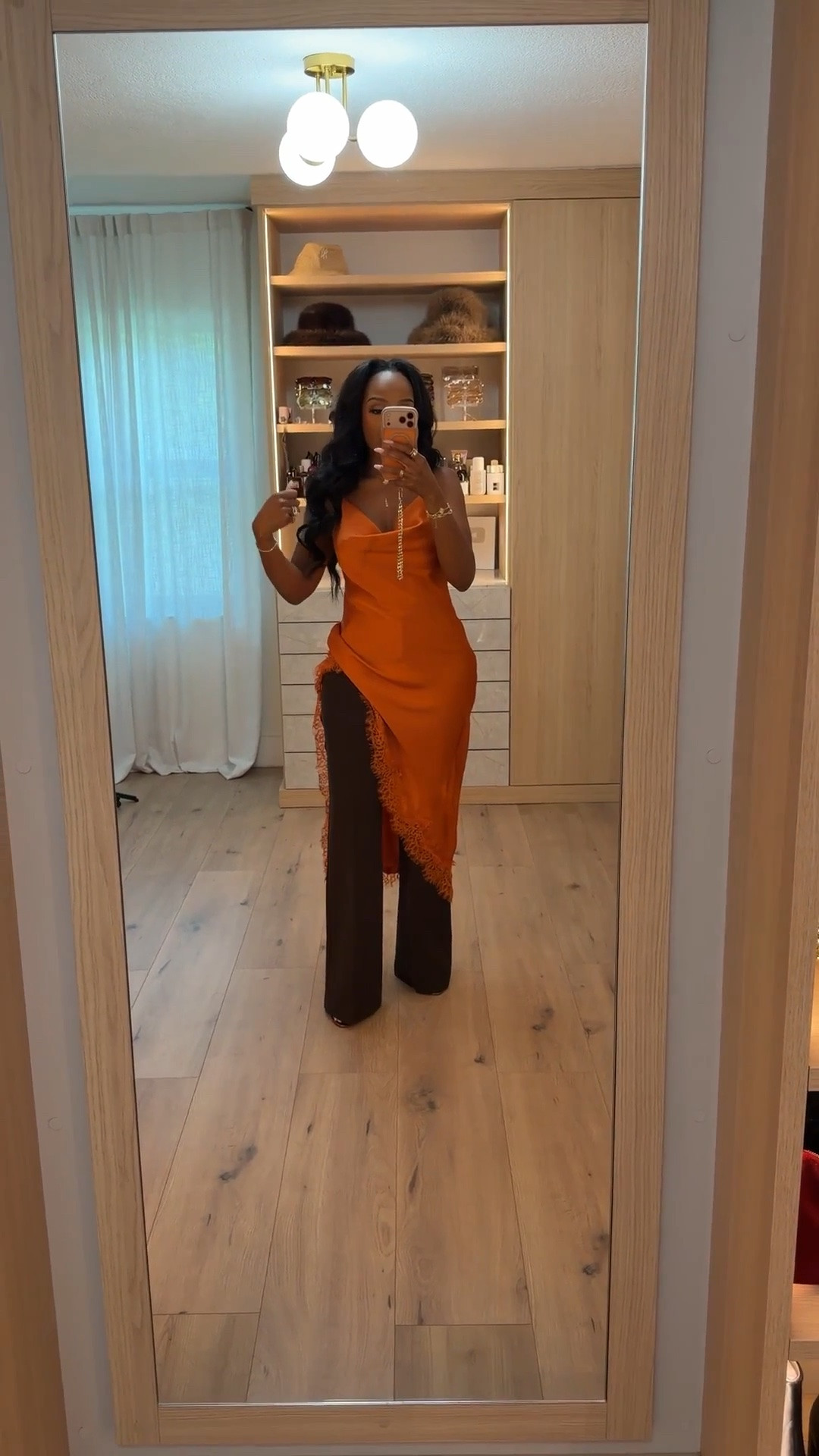 Easy fall outfit idea✨

orange and brown outfit, chocolate brown pants, fall color combinations, elevated fall outfit, dinner outfit ideas, date night outfit, fall fashion inspiration, petite fall style, warm tone outfit, statement fall look

Scroll to shop! ✨ Everything from this look is linked below. 👇🏽

Wearing: Size Small | 5’4” | 140 lbs

📲 Download the FREE LTK app & follow me (@kirasfashionfinds) to shop all my daily finds.

#LTKPetite #LTKSeasonal #LTKootd

#LTKootd