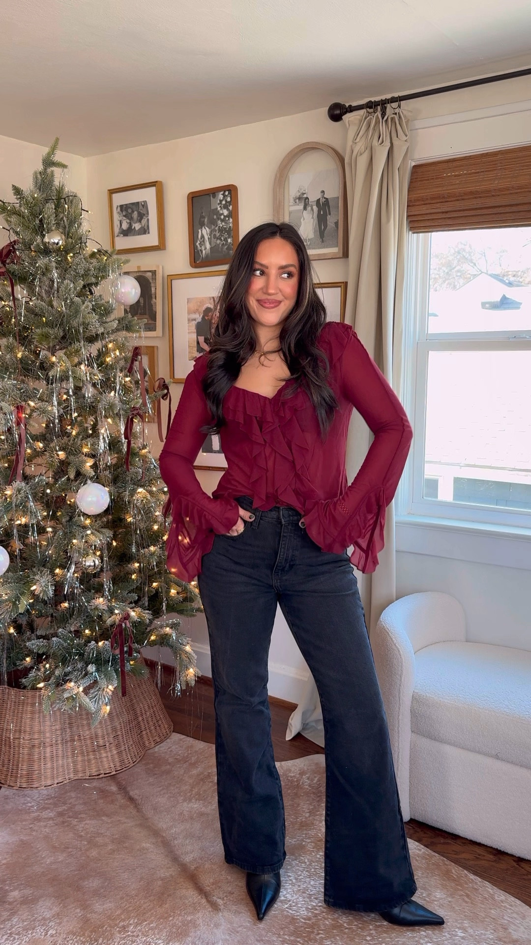 Easy holiday outfit!

Sizing:
Small skirt
6 short jeans 
8 boots 

#LTKSeasonal #LTKFindsUnder50 #LTKHoliday