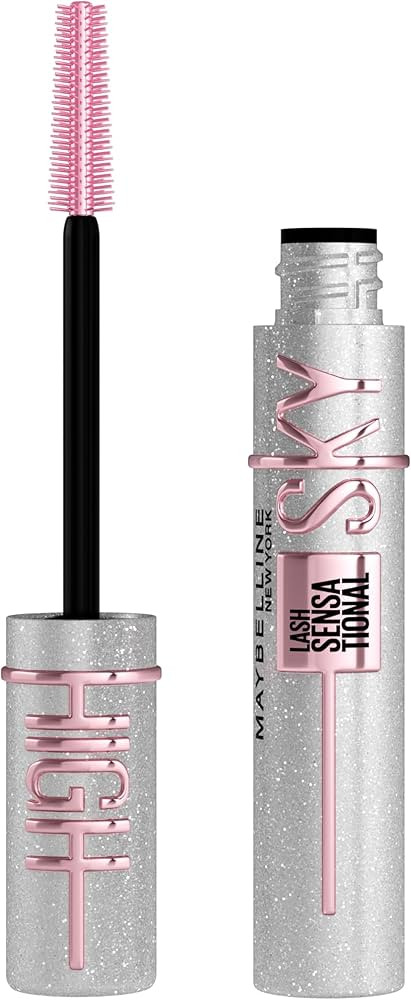 Maybelline Lash Sensational Sky High Glitter Mascara, Diamond Effect Eye Makeup for Lashes and Br... | Amazon (US)
