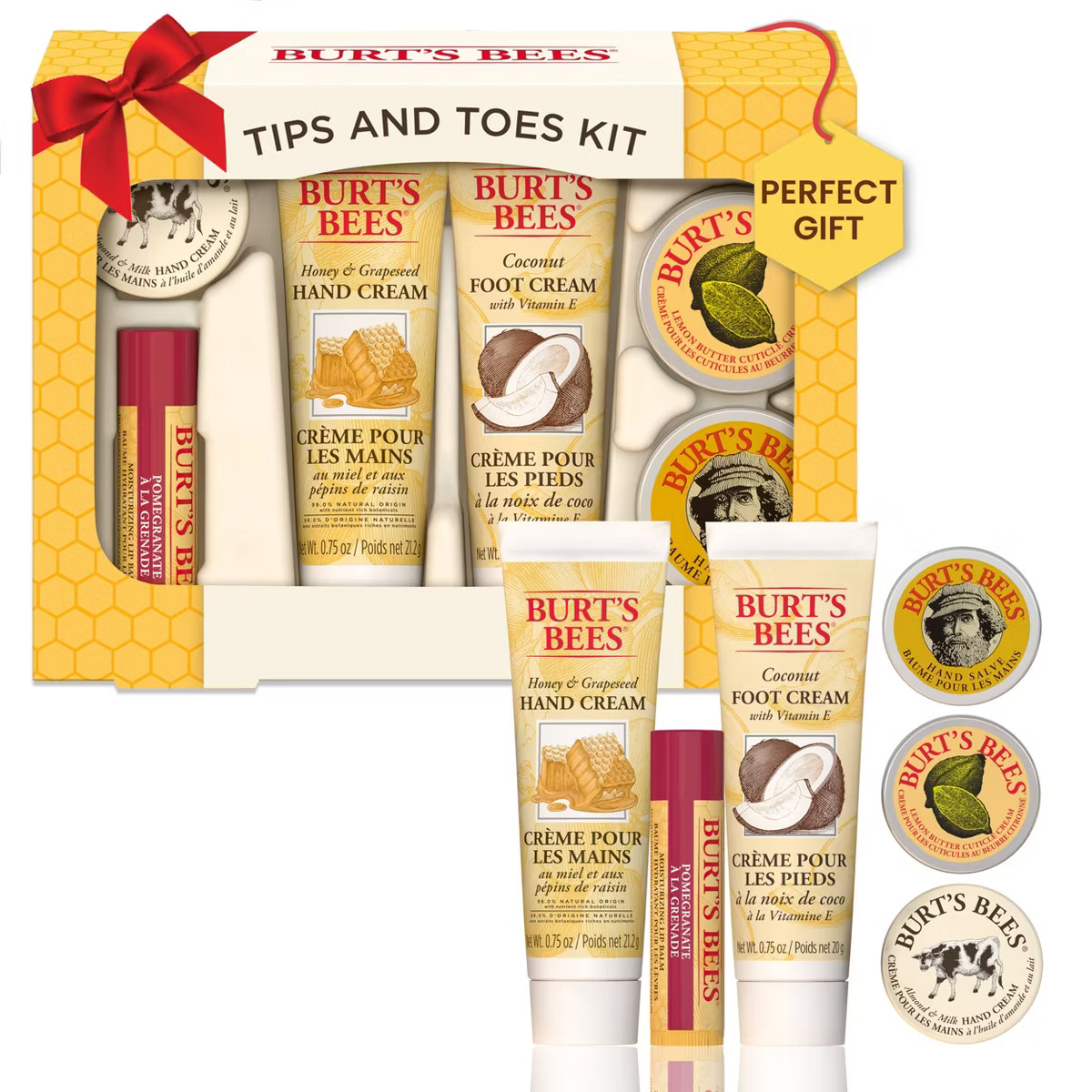 Burt's Bees Tips and Toes Kit - 6ct | Target