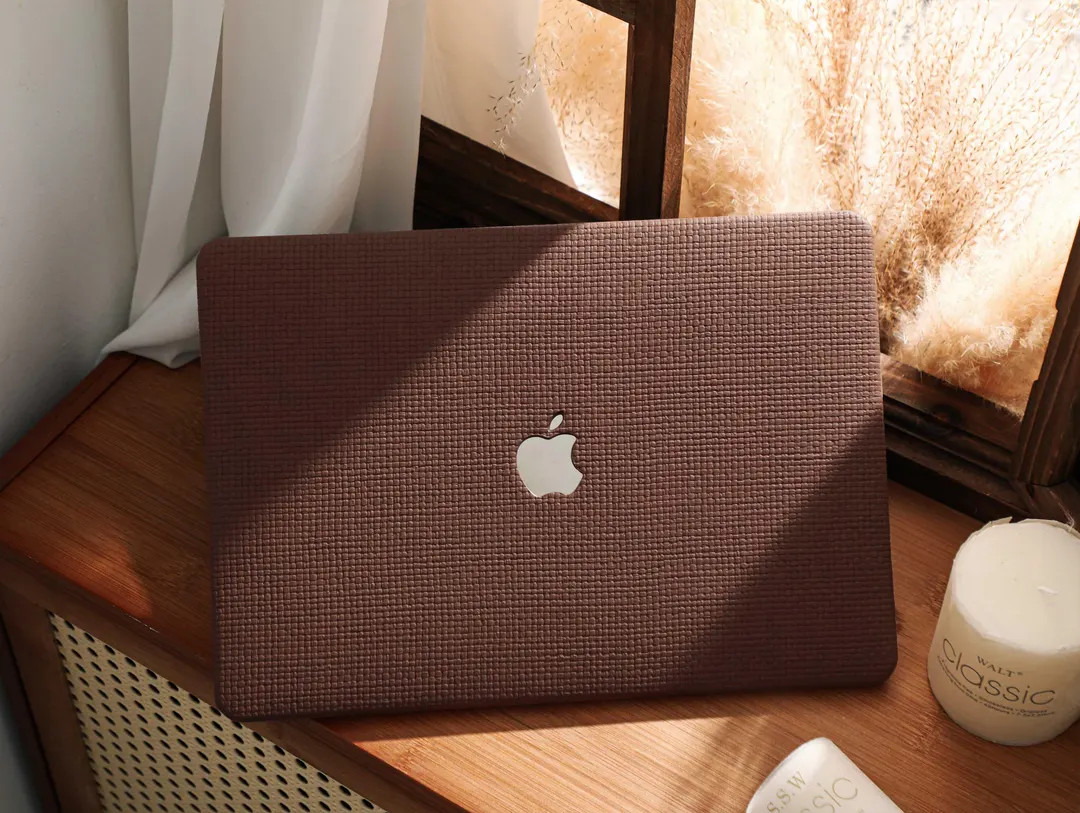 Chestnut Brown Weaving MacBook Case for New MacBook Pro16 15 14 13 Macbook Air 15 14 13, A2337, A... | Etsy (US)