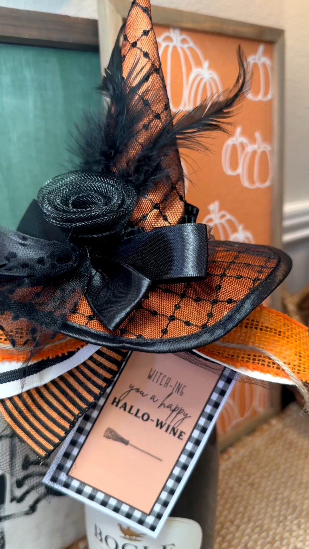 This super simple DIY is an easy way to dress up your wine or cider this Halloween! A fun Halloween gift idea. Happy gifting & join me for my Holiday gifting tip series beginning Nov 1st🖤

#LTKSeasonal #LTKParties #LTKHome